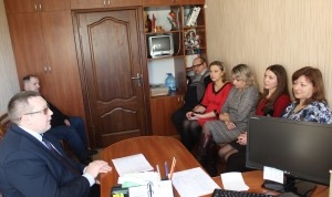 Адбылася сустрэча намесніка старшыні раённага выканаўчага камітэта Ю. А. Васілеўскага з працоўным калектывам установы «Рэдакцыя раённай газеты «Кліч Радзімы» і праграмы радыёвяшчання»