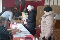 Шарковчане принимают активное участие в досрочном голосовании