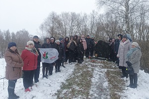 Памяць жыхароў спаленых вёсак ушанавалі ў Іёдскім сельскім Савеце 24 лістапада