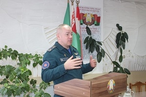 Сергей Николаевич Мелешкин с рабочим визитом посетил Лужковский сельский Совет