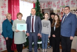 Руководство Шарковщинского района в рамках акции «Наши дети» посетило детский дом семейного типа