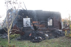 Трагедия
в районе: на пожаре погиб ребёнок и двое взрослых