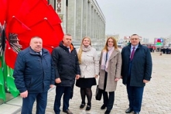 Делегация Шарковщинского района приняла участие в ежегодном Послании Президента Республики Беларусь к белорусскому народу и Национальному собранию