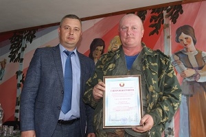 Дзмітрый Міхайлавіч Ламака павіншаваў калектыў Шаркаўшчынскага ПМС