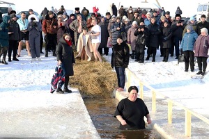 В Шарковщине отпраздновали Крещение Господне