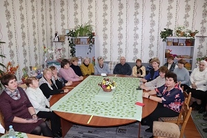 1 лістапада ў аддзяленні дзённага знаходжання для грамадзян пажылога ўзросту ТЦСАН адбылася дыялогавая пляцоўка