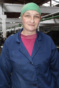 У межах рэспубліканскай прафсаюзнай акцыі «Наш
жывёлавод» грашовай прэміяй узнагароджана аператар машыннага даення ААТ «Даватарскі» Таццяна Савуць