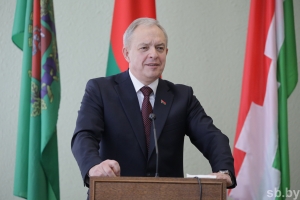 Кіраўнік Адміністрацыі Прэзідэнта Рэспублікі Беларусь Ігар Сяргеенка сустрэўся з актывам Шаркаўшчынскага раёна