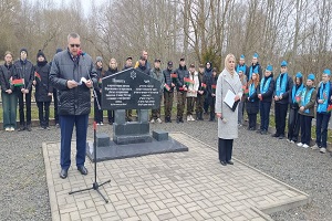 В Шарковщине прошел митинг-реквием, посвященный Международному дню освобождения узников фашистских концлагерей
