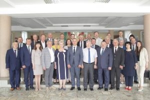 Выязное пасяджэнне прэзідыума Віцебскага абласнога Савета дэпутатаў адбылося ў Шаркаўшчыне 14 чэрвеня
