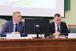 Старшыня Віцебскага аблвыканкама Аляксандр Субоцін наведаў Шаркаўшчынскі раён