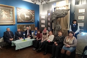 11 студзеня 2023 года ў мастацка-этнаграфічным музеі ў аг. Германавічы адбылася дыялогавая пляцоўка