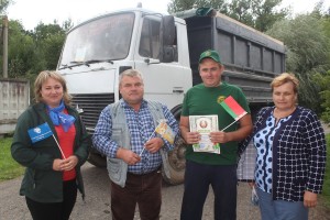 Вадзіцель ААТ «Агратэхсэрвіс» Яўгеній
Рагачэўскі стаў “тысячнікам”