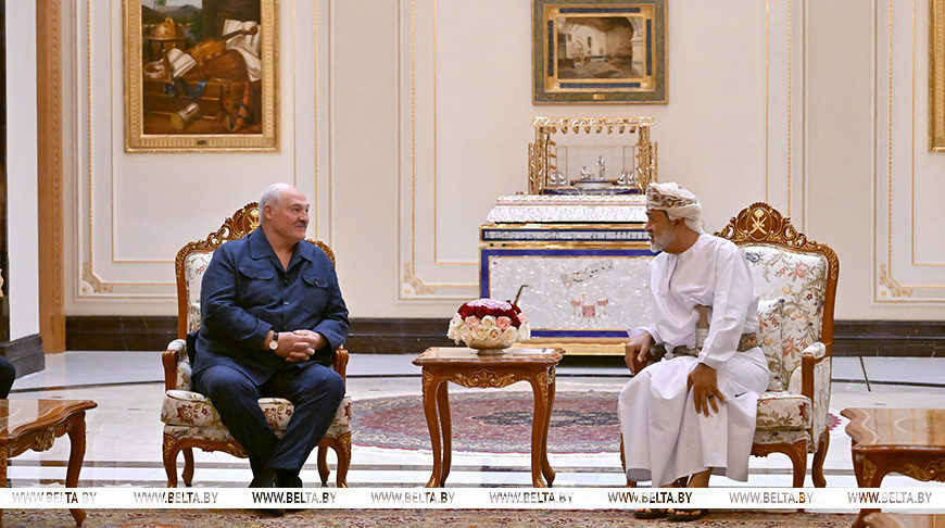 Lukashenko meets with Sultan of Oman Haitham bin Tariq Al Said on 1 December