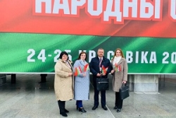 Делегация Шарковщинского района принимает участия в седьмом Всебелорусском народном
собрании