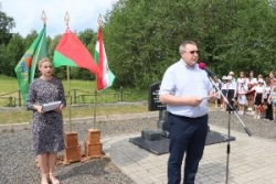 Шаркаўчане ўшанавалі памяць загінуўшых у гады Вялікай Айчыннай вайны