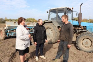 Пасяўная ў ААТ «Жвіранка» набліжаецца да завяршэння