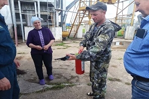 Безопасная жатва на полях родного края