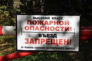 Внимание!
На Витебщине сохраняется высокая пожарная опасность!