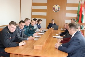 Адбылося пасяджэнне камісіі па надзвычайных сітуацыях пры Шаркаўшчынскім райвыканкаме