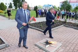 22 июня шарковчане почтили память павших в годы Великой
Отечественной войны