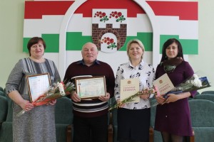 Падчас правядзення дваццаць восьмай сесіі раённага Савета дэпутатаў уручаны ўзнагароды работнікам устаноў культуры
