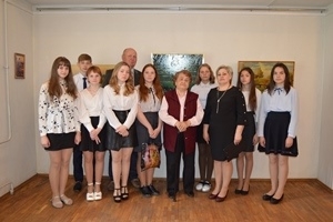 У выставачнай зале «Залатое кальцо» г. Віцебск прайшла выстава работ нашага земляка Пятра Касцюкевіча