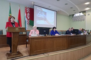 На заседании Шарковщинского райисполкома рассмотрен вопрос патриотического воспитания населения