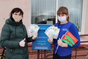 Шаркаўчане прынялі ўдзел у марафоне #СпасибоМедикам