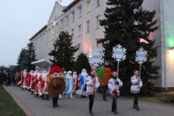 20 снежня па вуліцах Шаркаўшчыны прайшлі казачныя персанажы