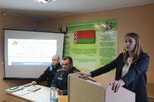 В Шарковщинском РОЧС прошёл единый день информирования