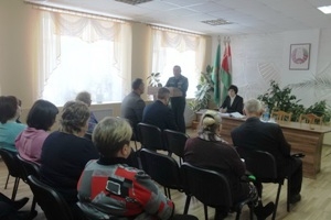 Шарковщина продолжает проводить информирование и обучение субъектов профилактики