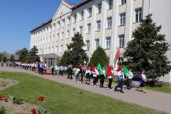 В Шарковщине прошло торжественное мероприятие, посвященное государственным символам Республики
Беларусь