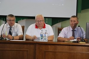 15 жніўня ў Шаркаўшчынскім райвыканкаме прайшло пасяджэнне абласнога штаба па падрыхтоўцы да «Дажынак»