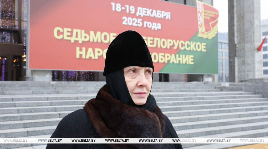 Игуменья Гавриила: все сказанное Президентом направлено на благо граждан Беларуси