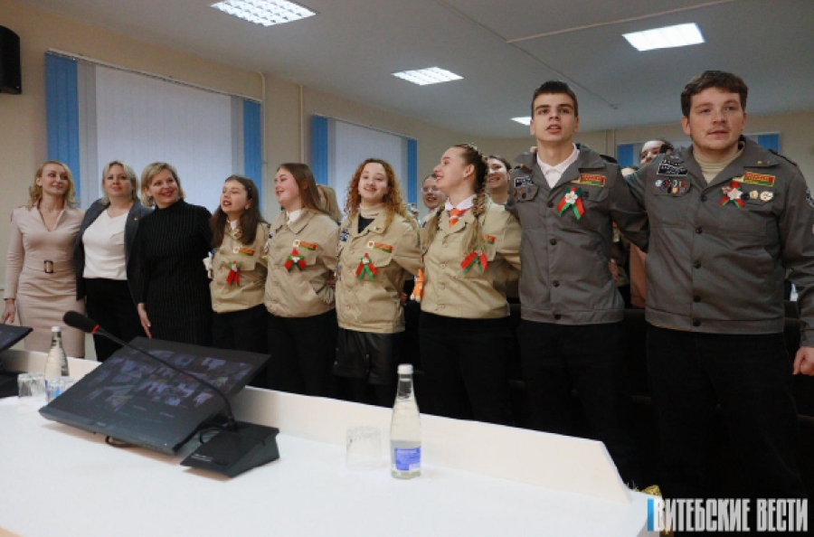 На базе Медиацентра Витебской области прошёл новогодний слет студенческих и волонтерских отрядов