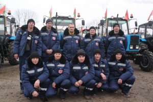 20 снежня Шаркаўшчынскі раён атрымаў новыя трактары