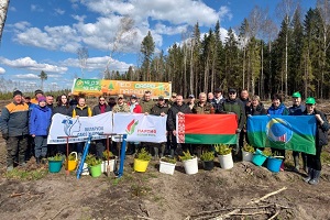 Шаркаўчане прынялі актыўны ўдзел у рэспубліканскай акцыі " Лес! Сардэчна! Парадак!»