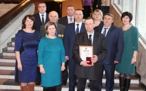 Шаркаўшчынская дэлегацыя пабывала на ўрачыстым сходзе ў Віцебску