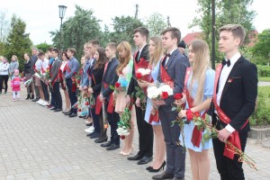 Апошні званок прагучаў для вучняў школ раёна