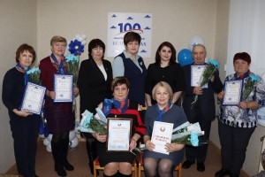 Калектыў аддзела па аказанні страхавых паслуг па Шаркаўшчынскаму раёну адзначае сваё прафесійнае свята