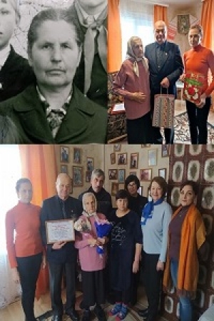 Столетний
юбилей 30 января 2024 года отметила жительница деревни Кривки Франтишка
Николаевна Бурец