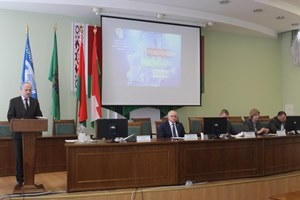 15 лютага прайшло чарговае пасяджэнне Савета Шаркаўшчынскага
раённага аб’яднання прафсаюзаў